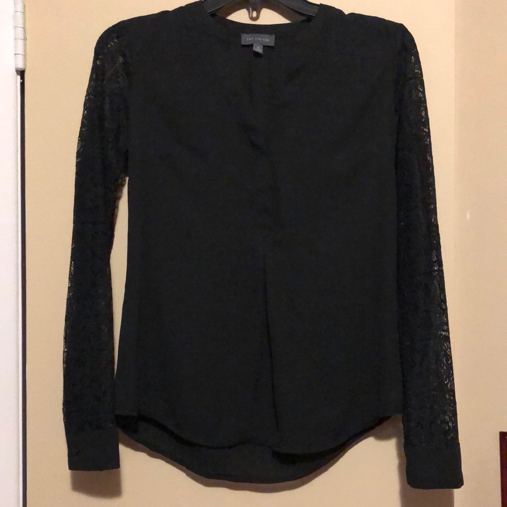 The Limited black blouse